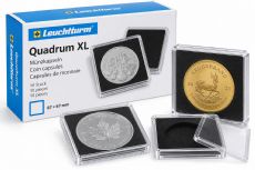 Capsulas QUADRUM XL LEUCHTTURM para Monedas Grandes 67x67 mm