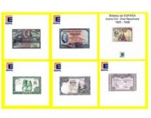 Albumes y Hojas EDIFIL;   ILUSTRADAS para BILLETES