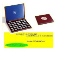 Estuches VOLTERRA QUATRO. Con 4 Bandejas. Tamao : 330x70x270mm.
