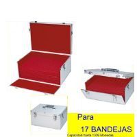 LINDNER, Maletines para Bandejas de Monedas